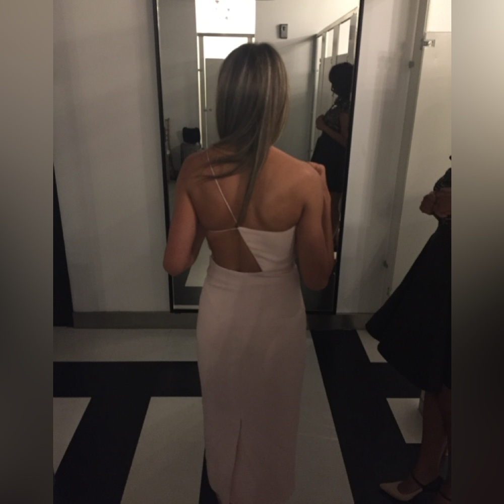 Pink dress with cutout - Cushnie et Ochs